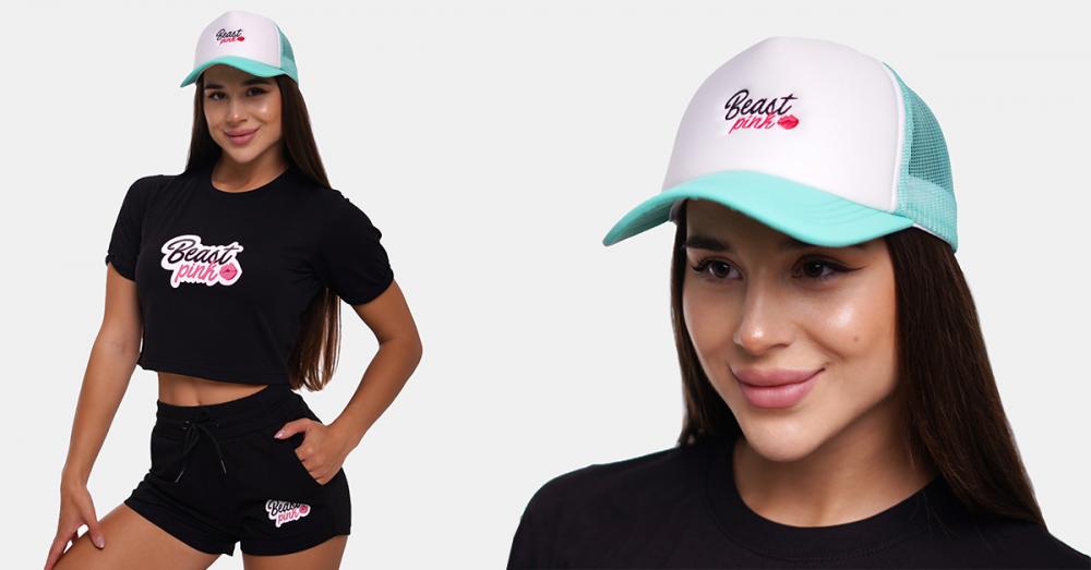 Šiltovka Panel Cap Baby Mint - BeastPink