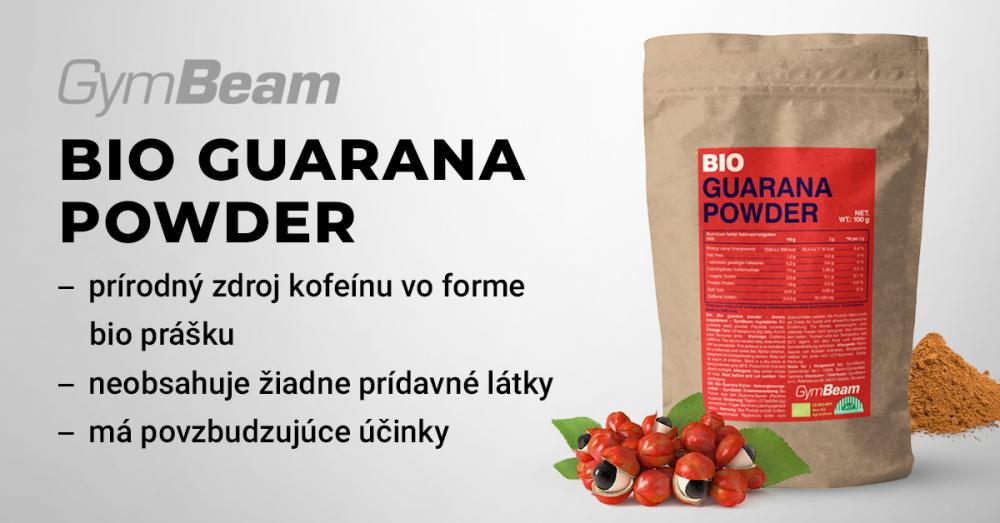 BIO Guarana Prášok - GymBeam