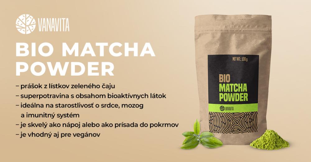 BIO Matcha prášok - VanaVita