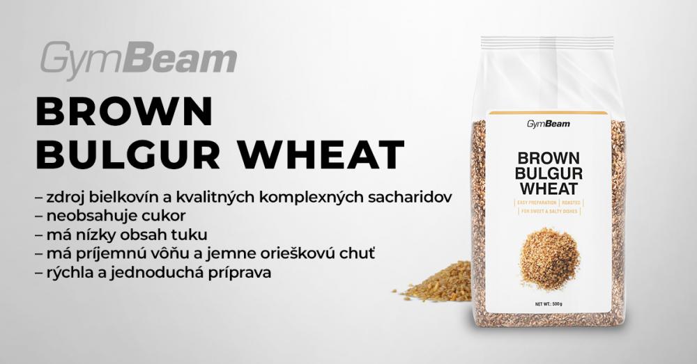 Pšeničný bulgur tmavý - GymBeam