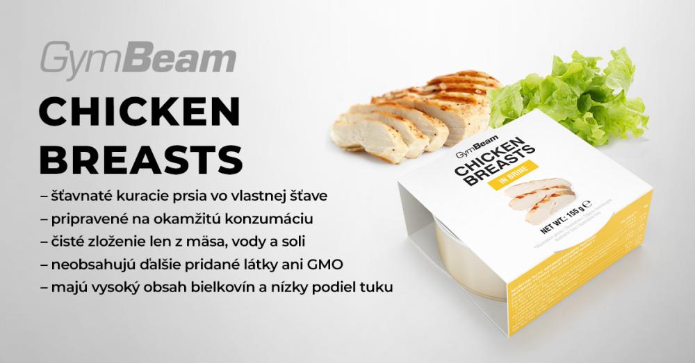 Kuracie prsia vo vlastnej šťave - GymBeam