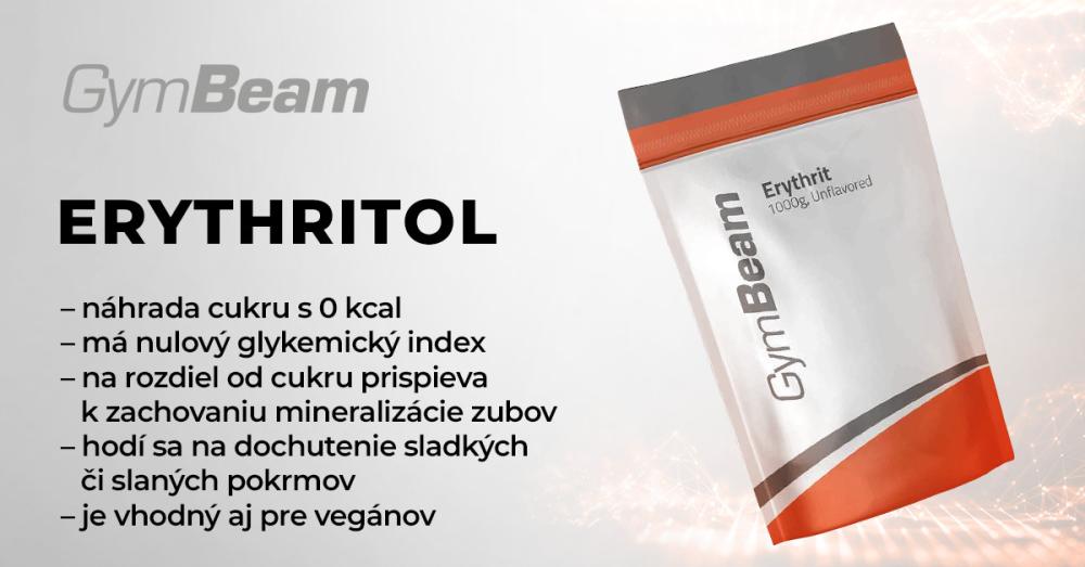 Erytritol 1000 g - GymBeam