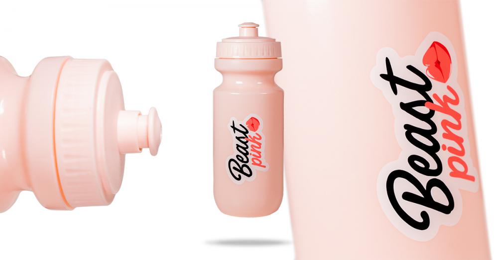 Športová fľaša Sips&Dips Pink 550 ml - BeastPink