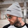 Zimná čiapka Beanie Grey - GymBeam