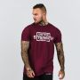 Tričko Free Your Strength Maroon White - GymBeam