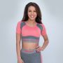 Športový Top Ultrafit Heather Pink - GymBeam