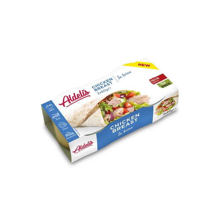 Kuracie prsia v slanom náleve 2x80 g - Aldelis