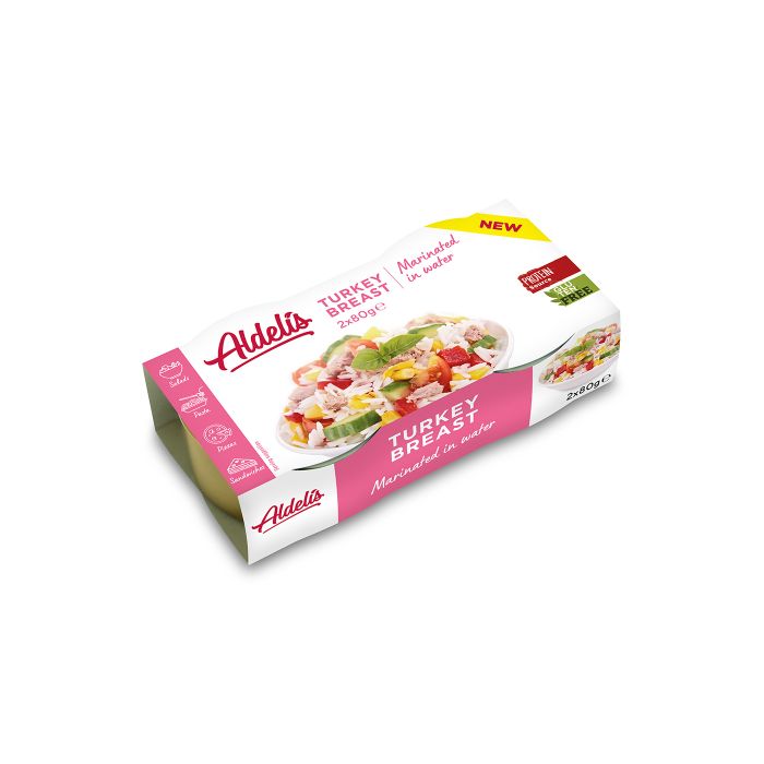 Morčacie prsia v slanom náleve 2x80 g - Aldelis