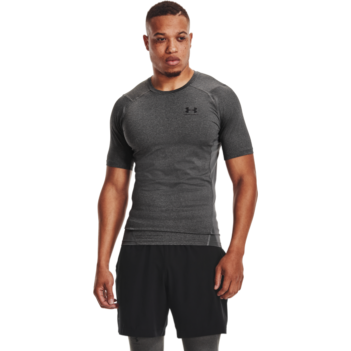 Kompresné tričko HG Armour Comp SS Grey - Under Armour