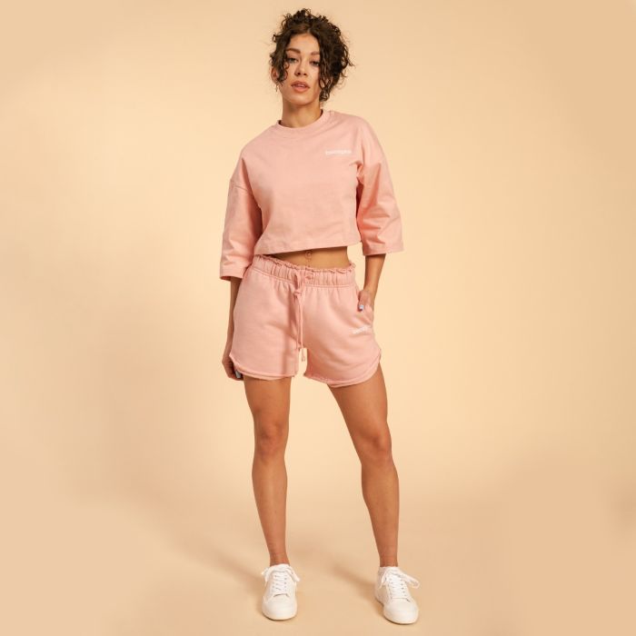 Dámske tričko Cropped Serenity Pink - BeastPink