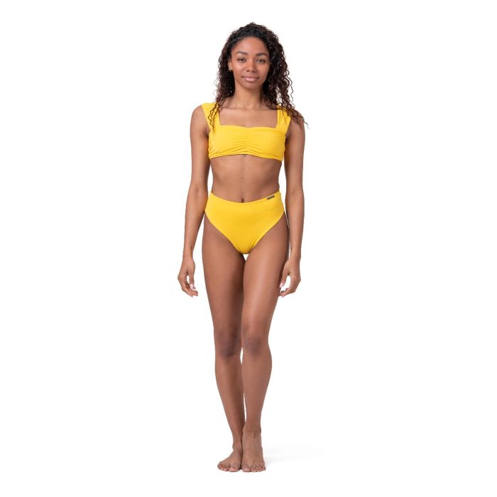 Miami Retro Bikini vrchný diel Yellow - NEBBIA