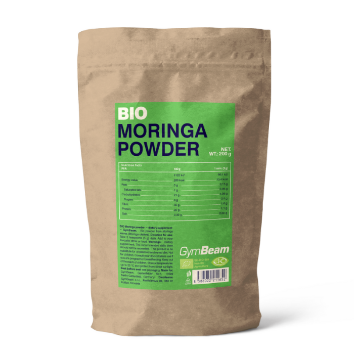 BIO Moringa prášok - GymBeam