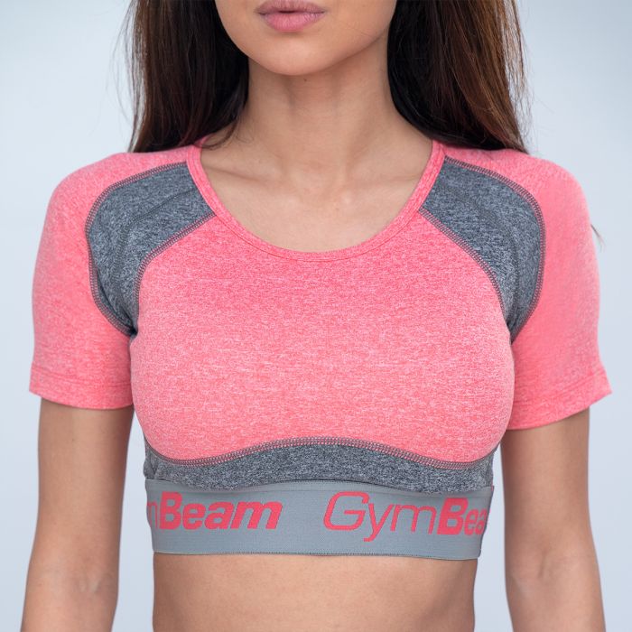 Športový Top Ultrafit Heather Pink - GymBeam