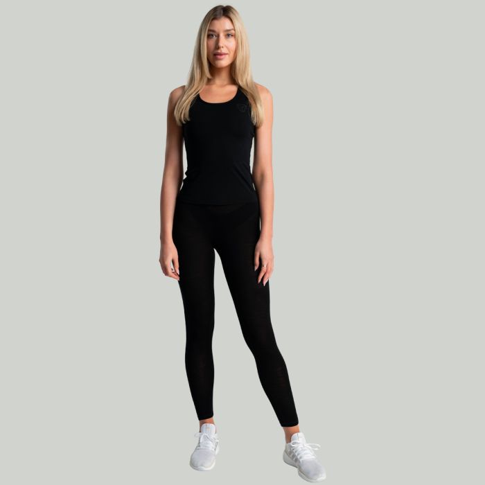 Dámske tielko MERINO I Tank Black - STRIX