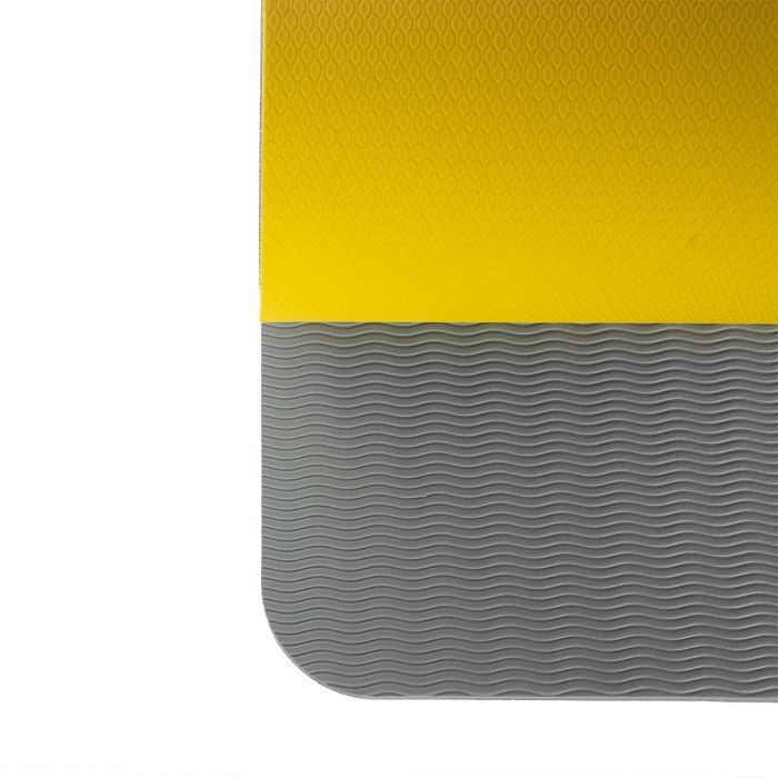 Podložka Yoga Mat Dual Grey/Yellow - GymBeam