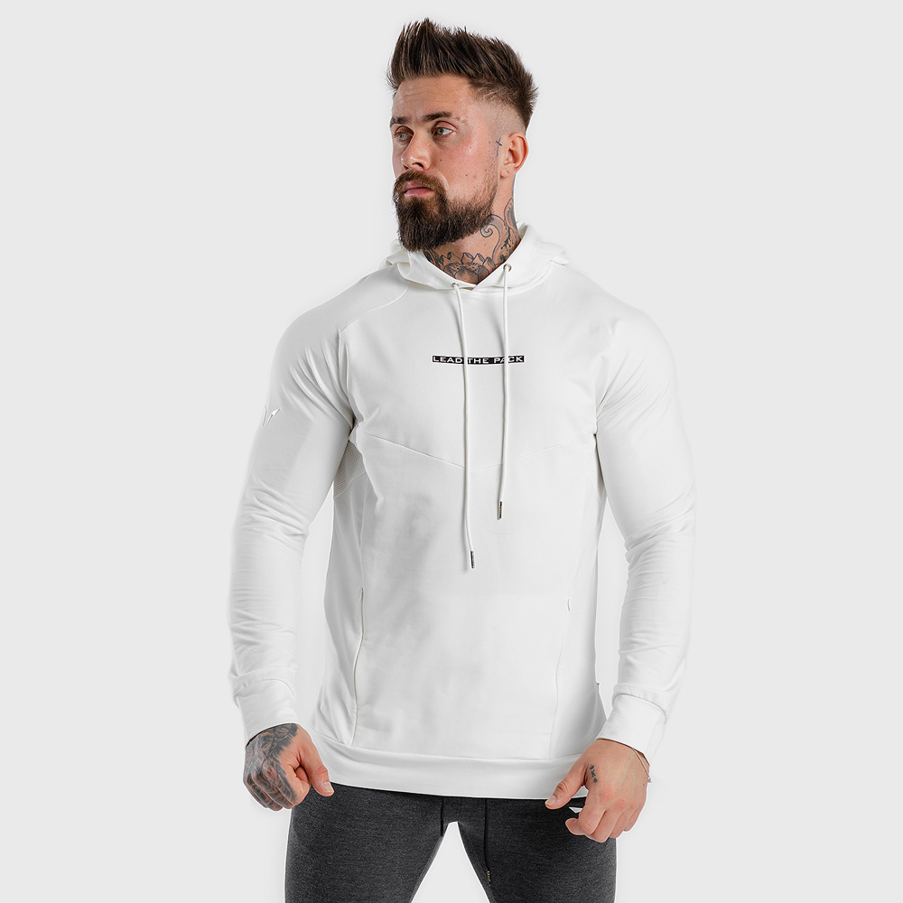 Mikina Statement Hoodie White - SQUATWOLF