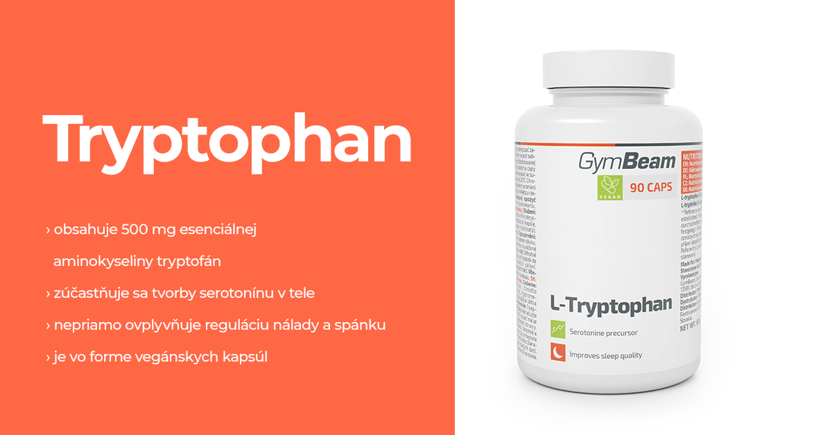 L-Tryptofán - GymBeam