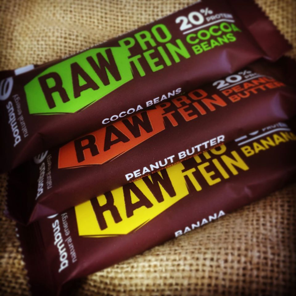 Proteínová tyčinka Raw Protein 50 g - Bombus