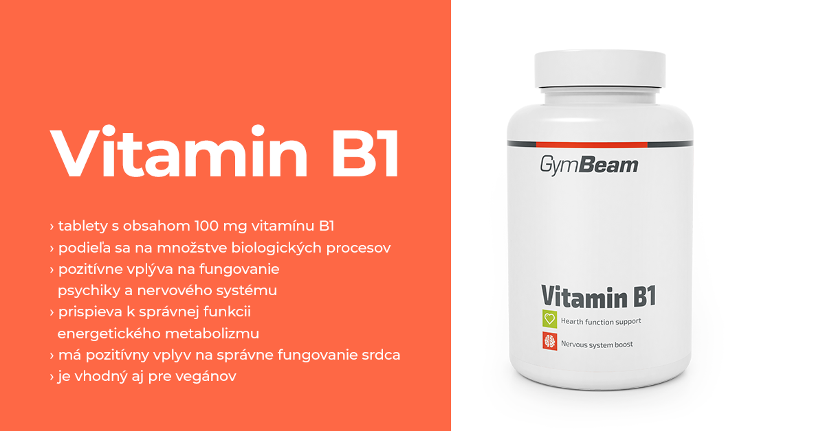 Vitamín B1 - GymBeam