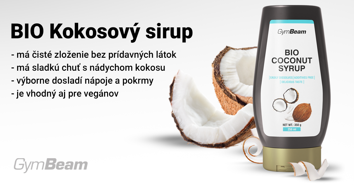 BIO Kokosový sirup - GymBeam