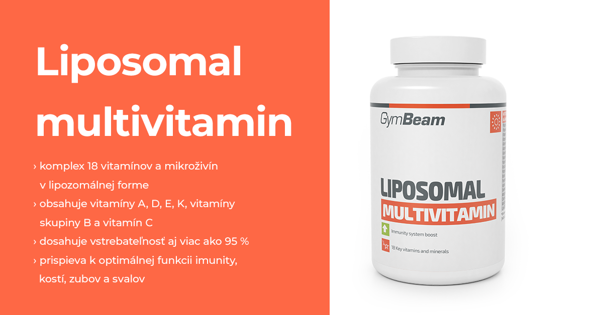 Lipozomálny Multivitamín - GymBeam