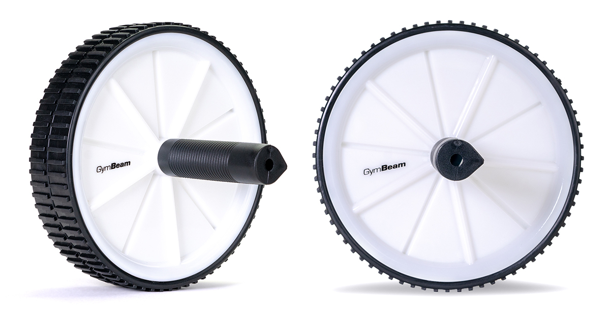 Posilňovacie koliesko Double Ab Wheel - GymBeam